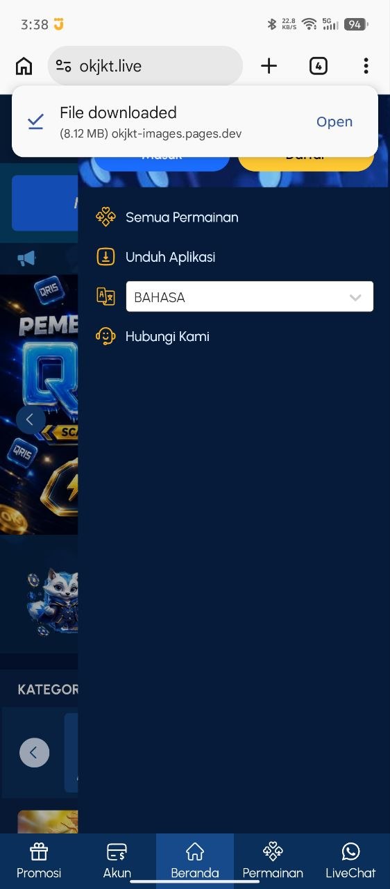 Screenshot 1 OKJKT APK